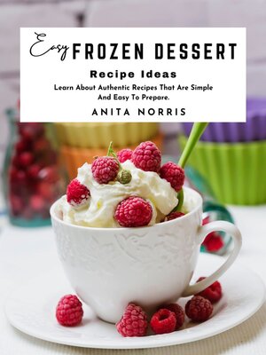 cover image of Easy Frozen Dessert Recipe Ideas